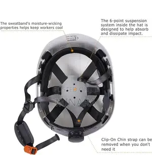 Safety Helmet for Height Work, Construction Hard Hat