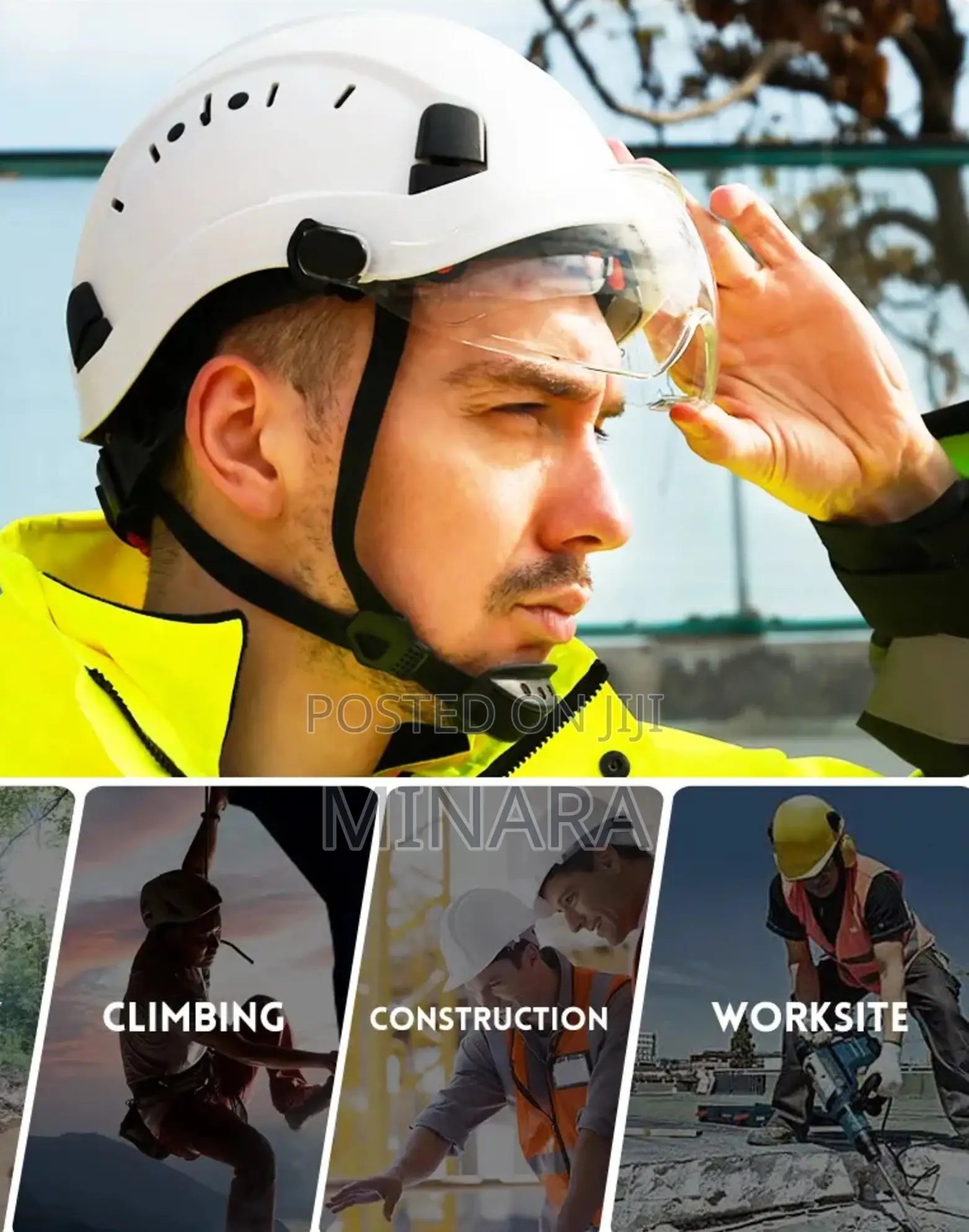 Safety Helmet for Height Work, Construction Hard Hat