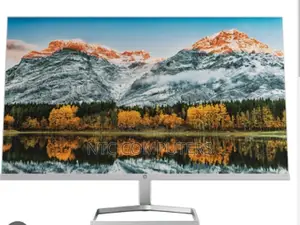 HP M27fw 27" FHD Ultra Slim LED Monitor, White Color, Connec