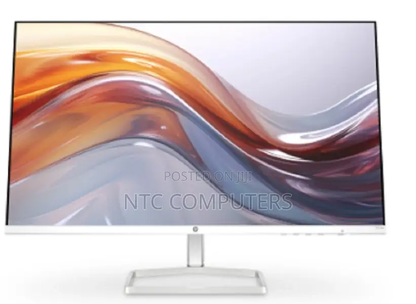 Hp 527sa Series 5 27" FHD Monitor, Integrated Speakers, Whit