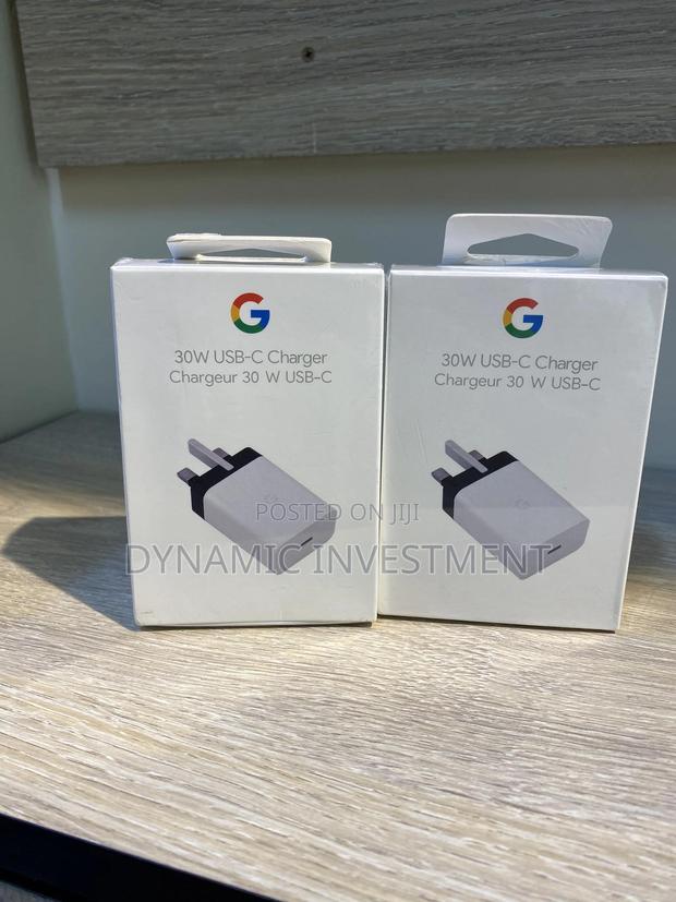 Google Pixel 9,8,7,6,5,4 30W USB-C Power Adapter Charger - main view