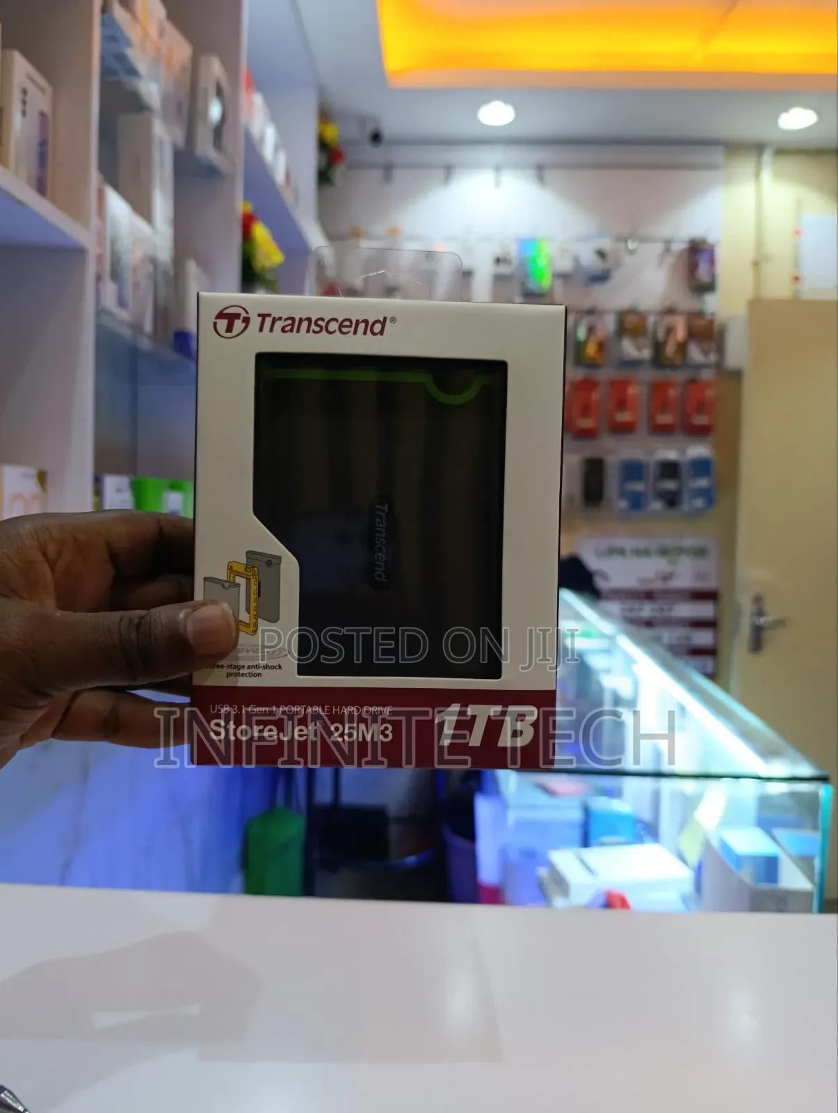 1 TB Transcend Hard Drive