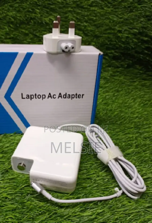 T Shape 60W Watts Macbook Magsafe 1 Power Adapter Charger^