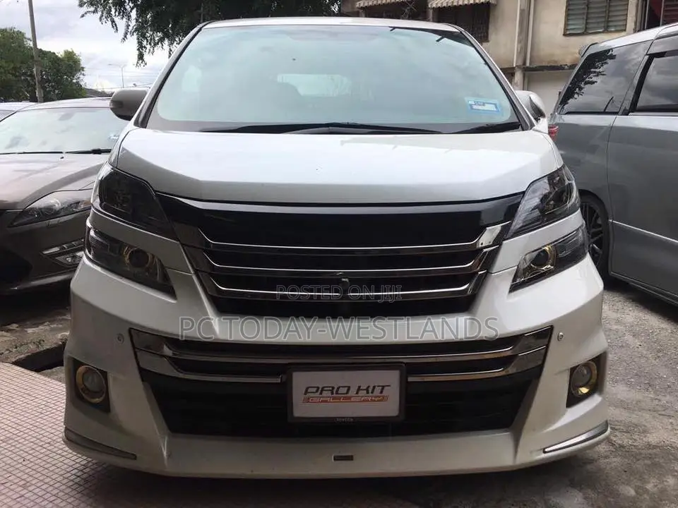 Vellfire Z/Zr Modelista Tourer Grille Black Aero+Camera