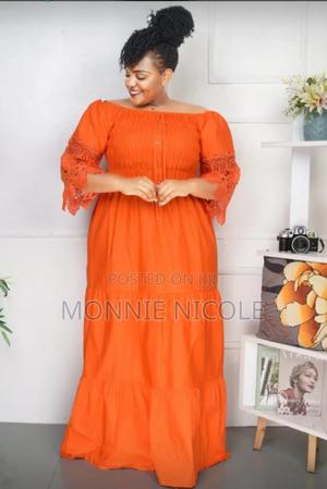 Orange Maxi Dress - thumbnail 2