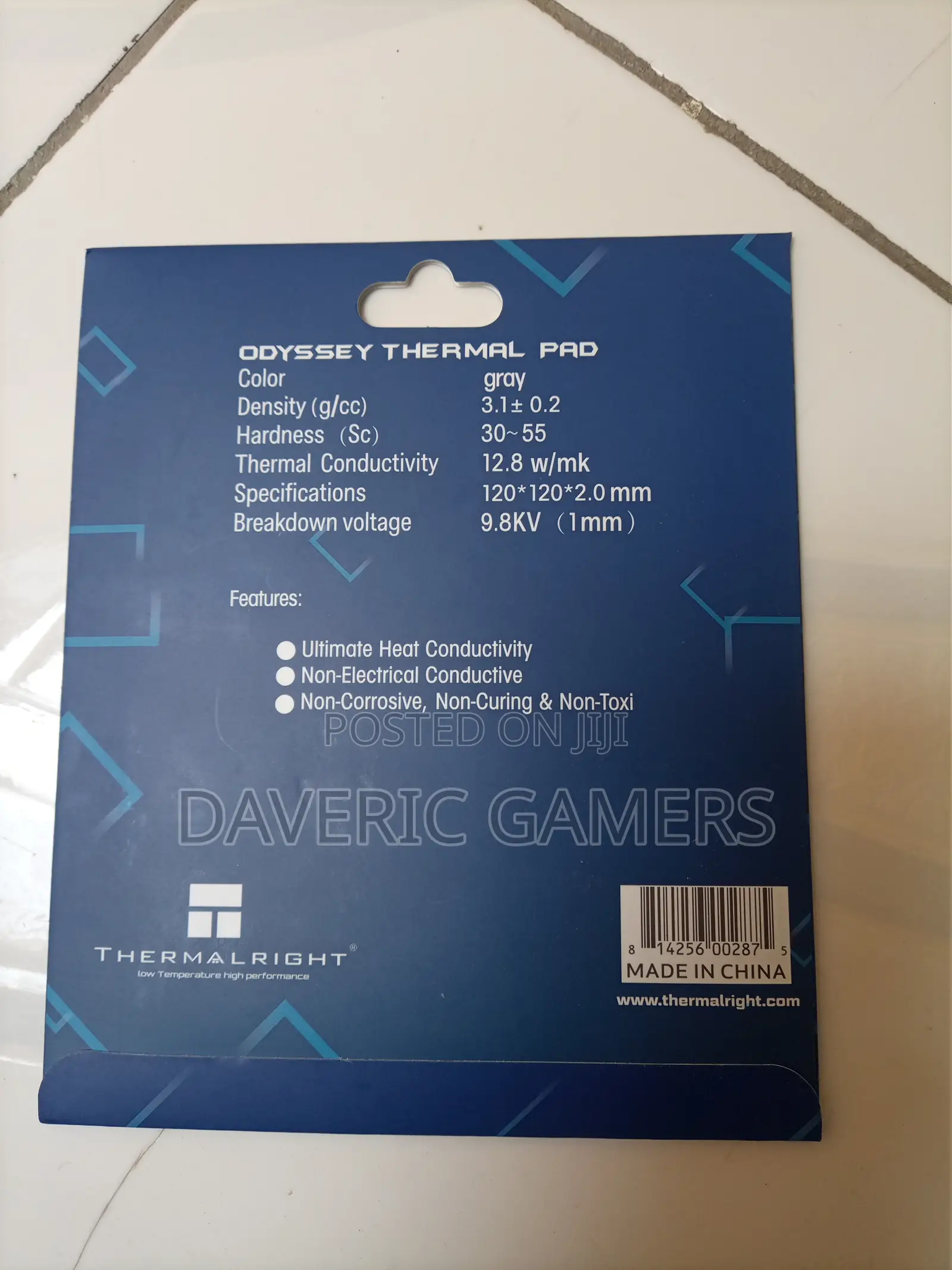 Thermalright Extreme Odyssey Thermal Pads 120*120*2.0mm