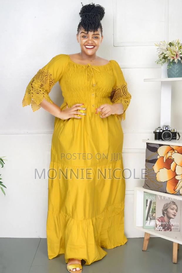 Yellow Classy Dresses - thumbnail 3