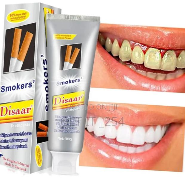 100g Smokers Toothpaste Removes Tobacco, Tea,Coffee Stains. - main view