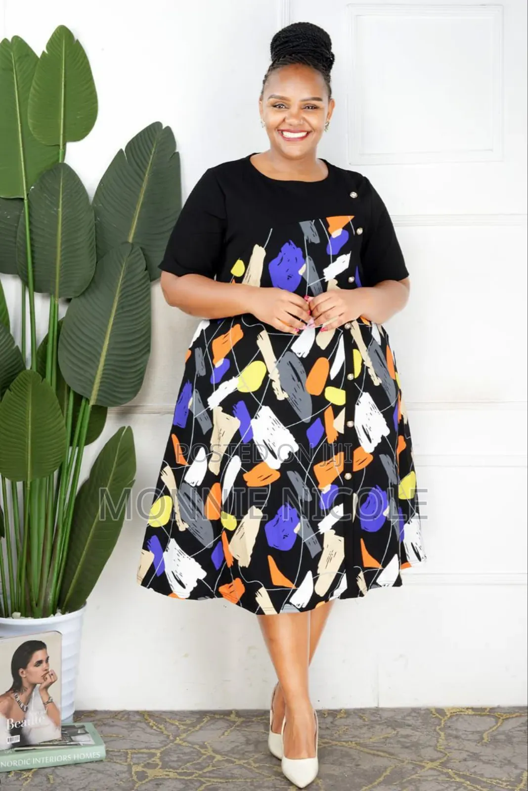 Classy Shift Dress/Plus Size Dress/Maternity