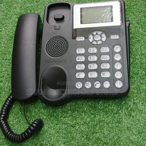 Landline Wireless Cordless Simcard Desktop Phone Support GSM - thumbnail 2
