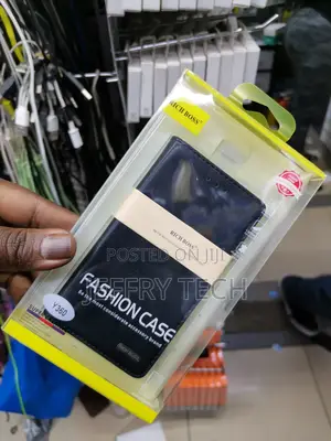Universal Richboss Vivo Y30 Flip Back Cover -Black