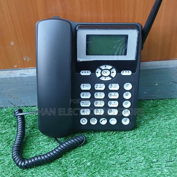 Portable GSM Fixed Landline Desktop Phone Huawei Simcard - main view