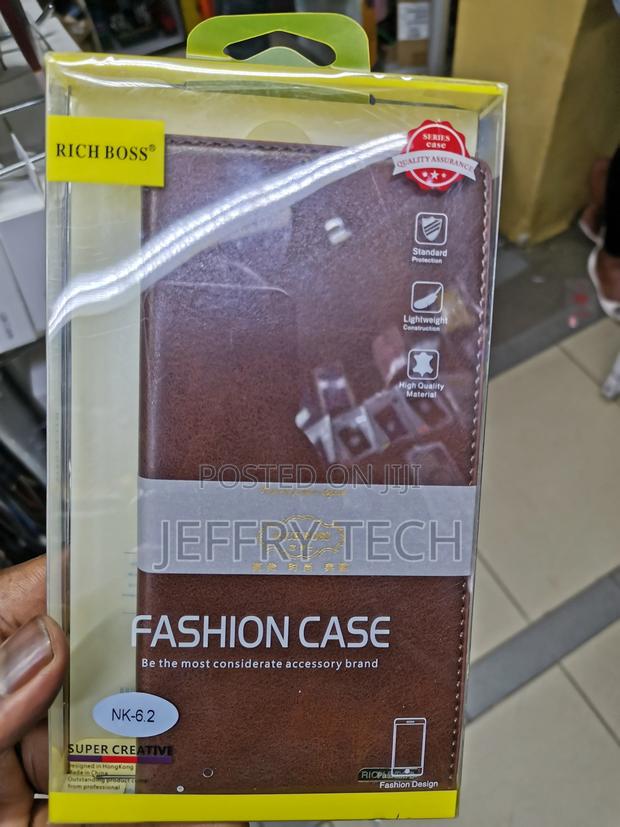 Universal Flip Case Rich Boss for Nokia 6.2 -Brown - main view