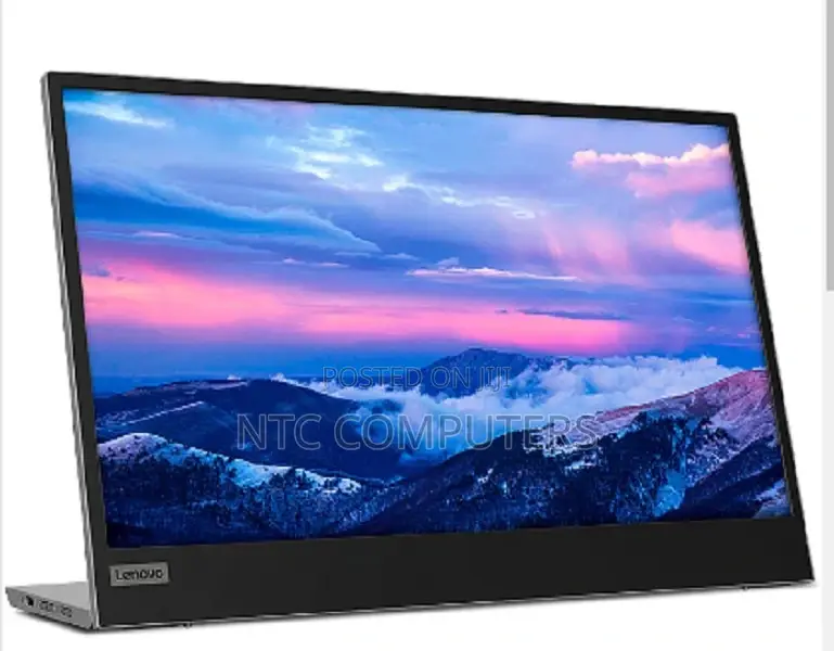 Lenovo L15 15.6" FHD Usb-C Portable Monitor, Grey Color, Con