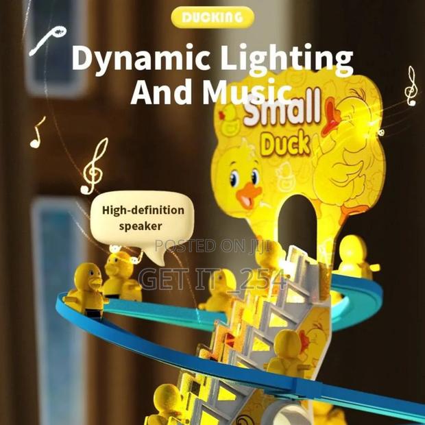 Duck Slide Kids Toy.* -Has 9 Ducklings. -Has a Set of Rech - thumbnail 3