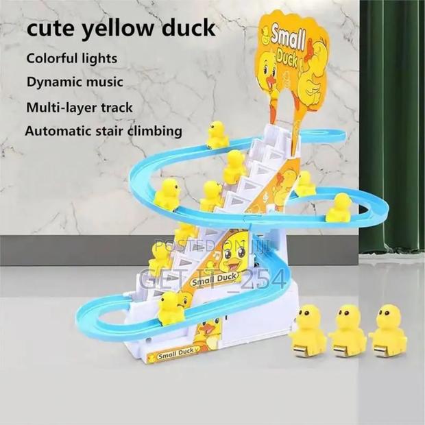 Duck Slide Kids Toy.* -Has 9 Ducklings. -Has a Set of Rech - thumbnail 4