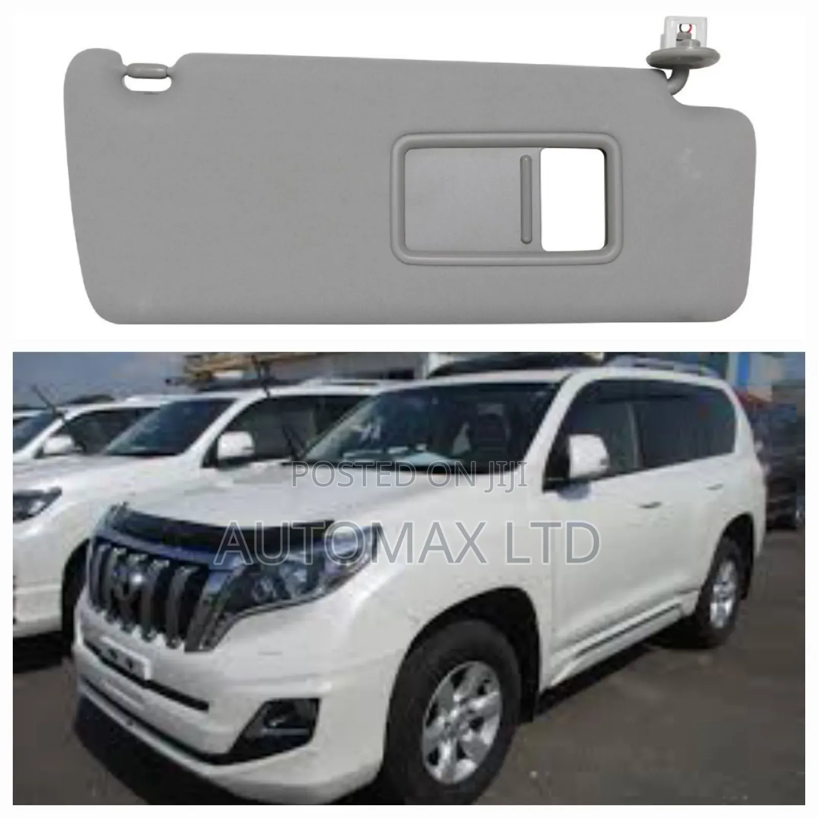 J120/ J150. Toyota Land Cruiser Prado, Sun Visor With Light