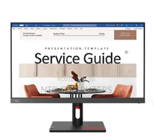 Lenovo Thinkvision S24i-30 23.8" FHD Monitor, Raven Black Co