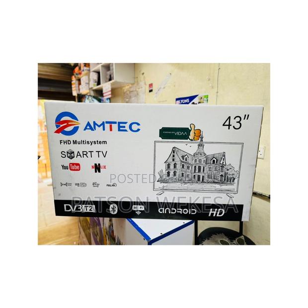 Amtec 43 Inch Smart Android TV - thumbnail 2