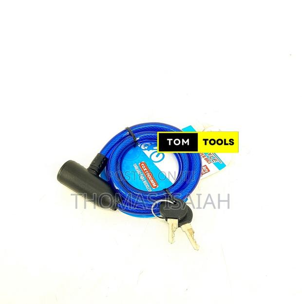 Heavy Duty Small Bicycle Steel Cable Lock - main view