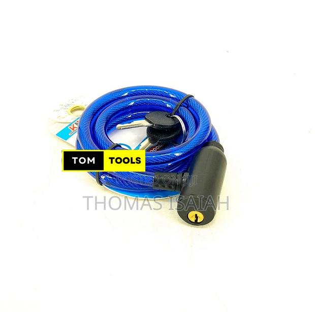 Heavy Duty Small Bicycle Steel Cable Lock - thumbnail 2