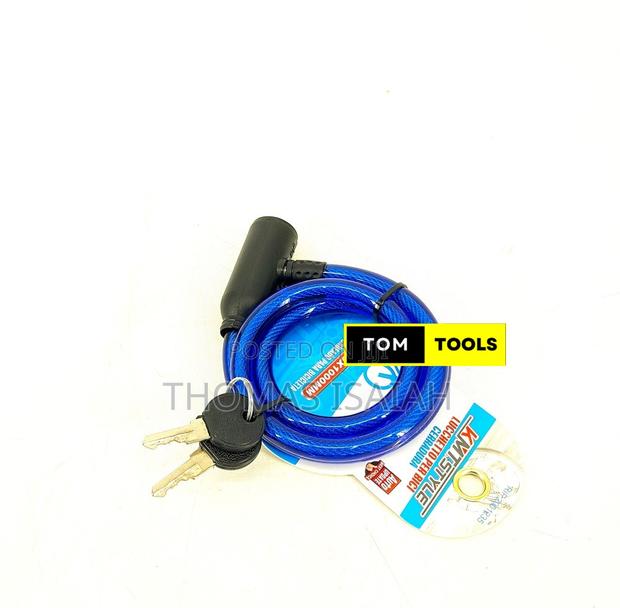 Heavy Duty Small Bicycle Steel Cable Lock - thumbnail 3