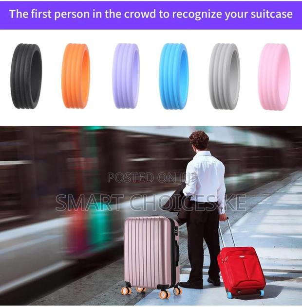 Silicone Luggage Wheel Covers - thumbnail 2