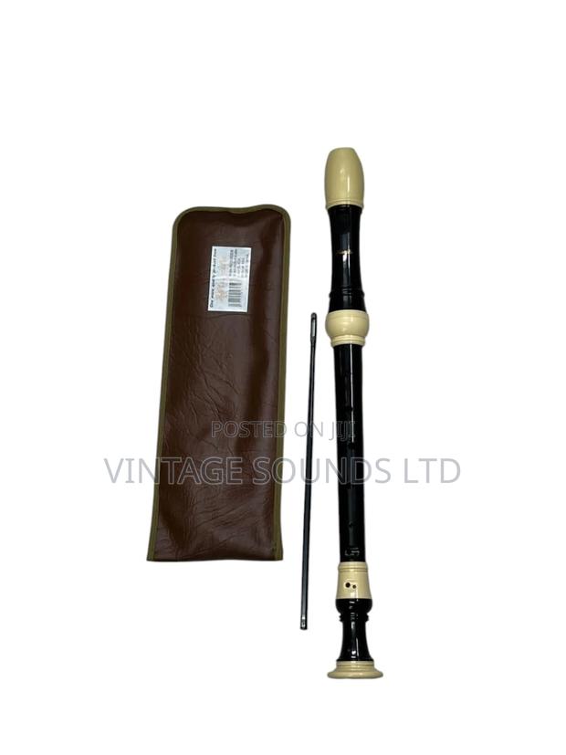 Music Alto Recorder, Smooth Brown Finish, Key F G Baroque