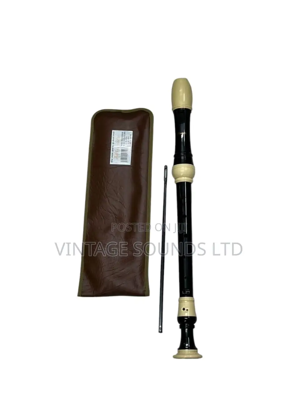 Music Alto Recorder, Smooth Brown Finish, Key F G Baroque