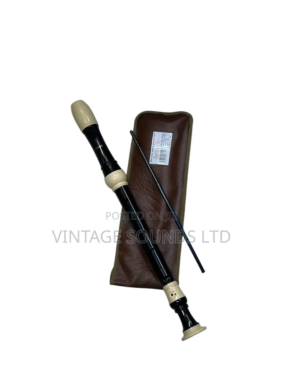 Music Alto Recorder, Smooth Brown Finish, Key F G Baroque