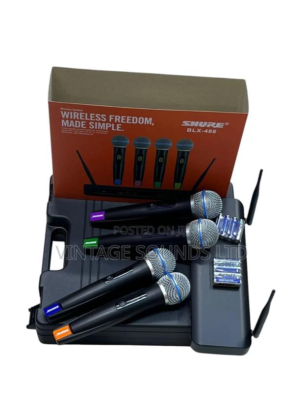 Shure Blx488-4pcs Wireless Microphone System. - main view