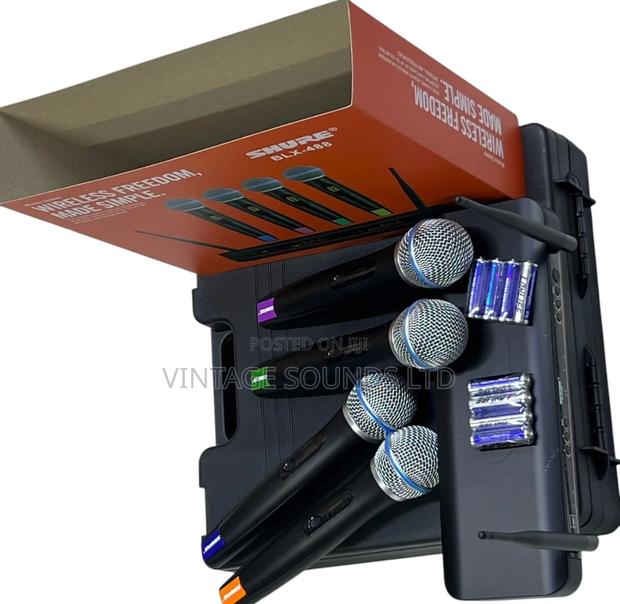 Shure Blx488-4pcs Wireless Microphone System. - thumbnail 2