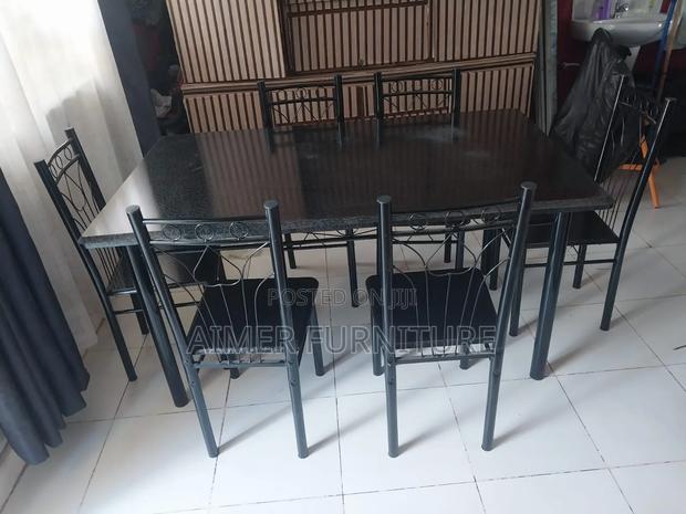 Wooden Dinner Table 6-Sitter Dining Table