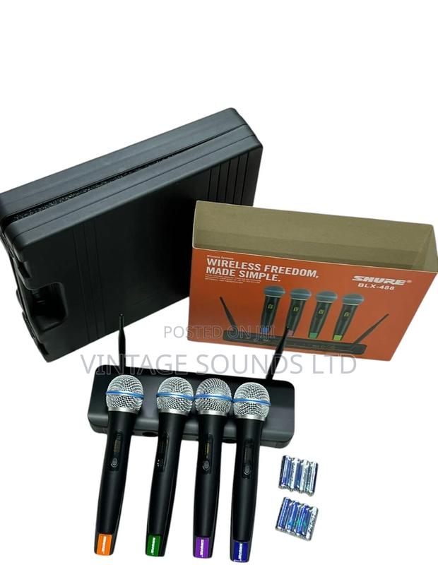 Shure Blx488- Wireless Microphone System W/4mics - main view