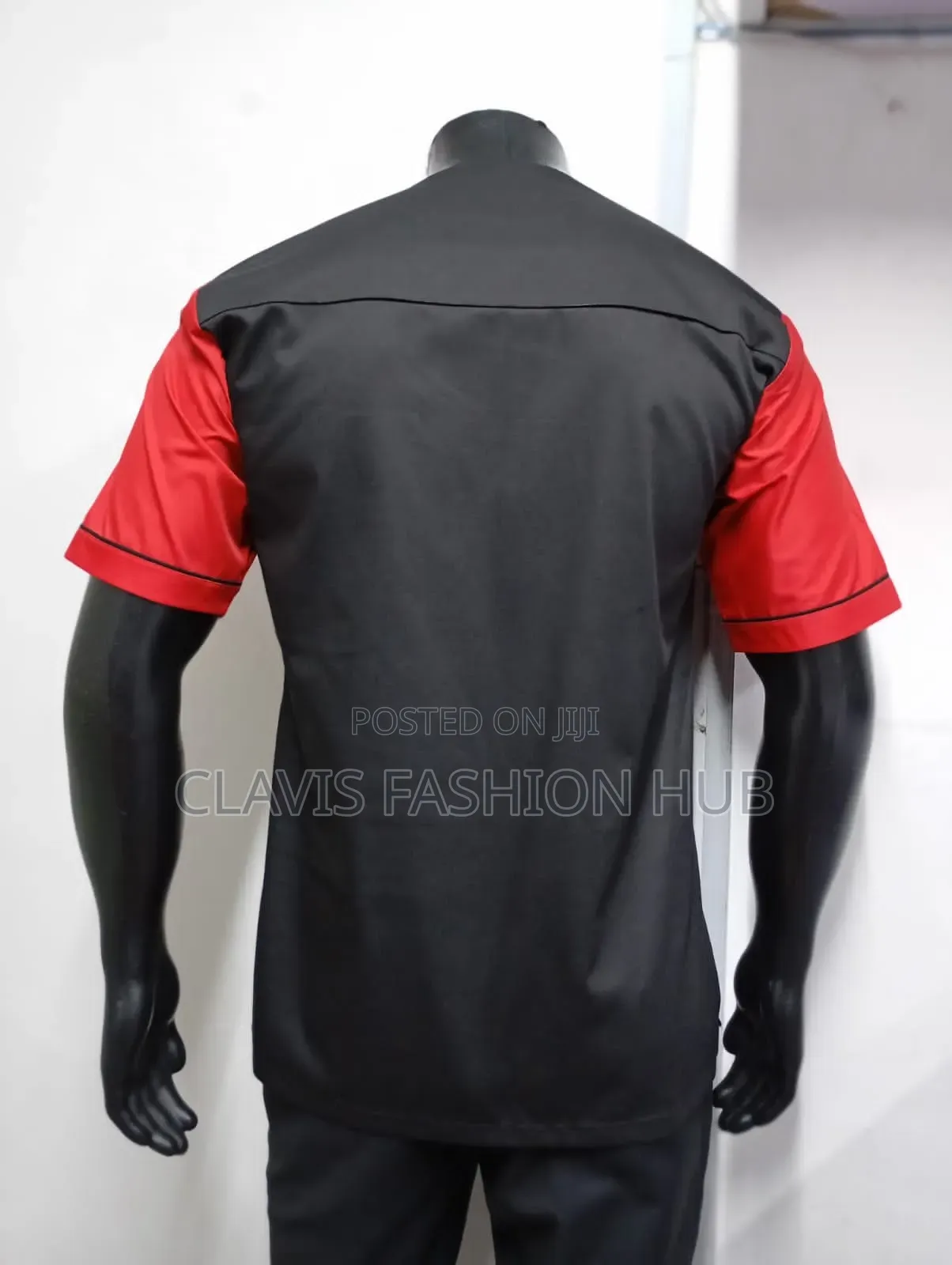 Red and Black Shirt for Men