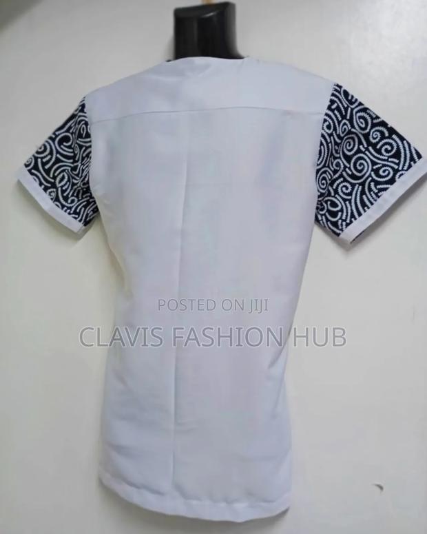 Executive Black and White Men Shirt - thumbnail 2