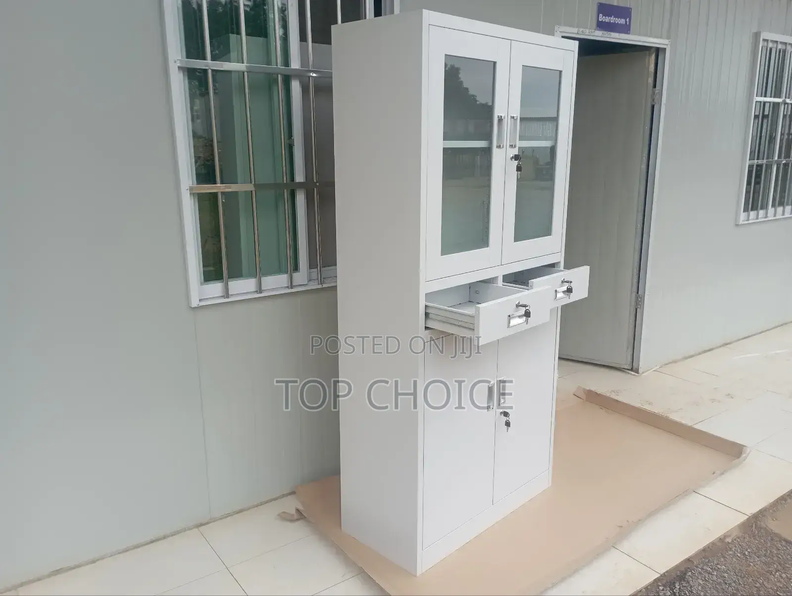 Metallic Office Filing Cabinet