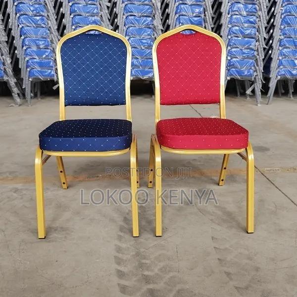 Office Chairs: Blue Classy Banquet Conference Chair - thumbnail 4