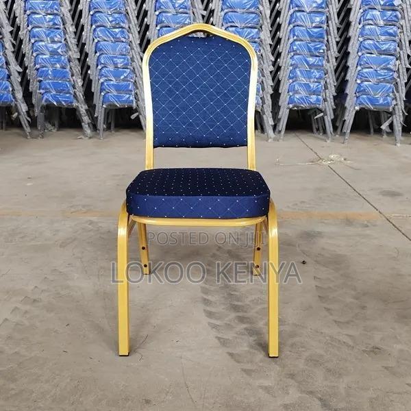 Office Chairs: Blue Classy Banquet Conference Chair