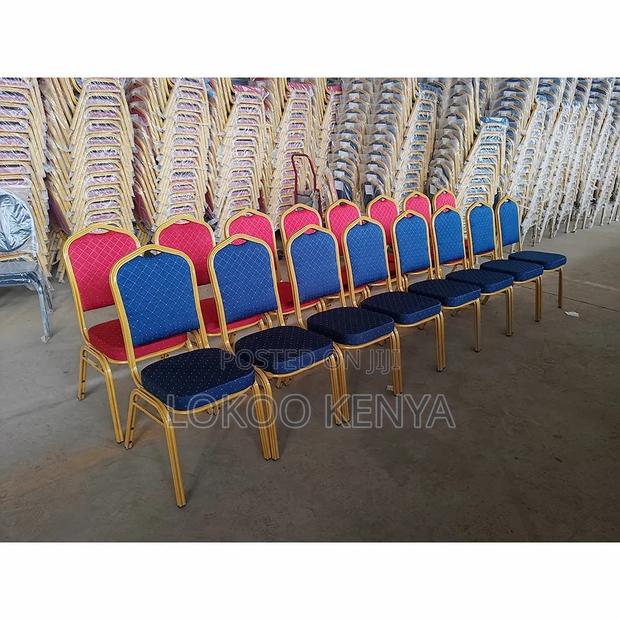 Office Chairs: Blue Classy Banquet Conference Chair - thumbnail 5