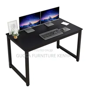 Sturdy Tables: Modern Black 120 Cm Computer Desk