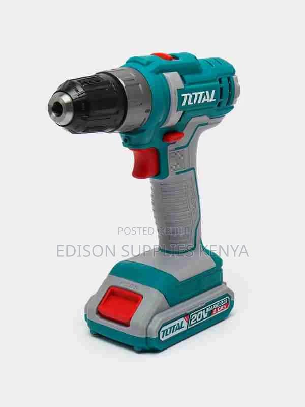 Total Cordless Drill 20V 45N.M Battery Impact Hammer Drill - thumbnail 3
