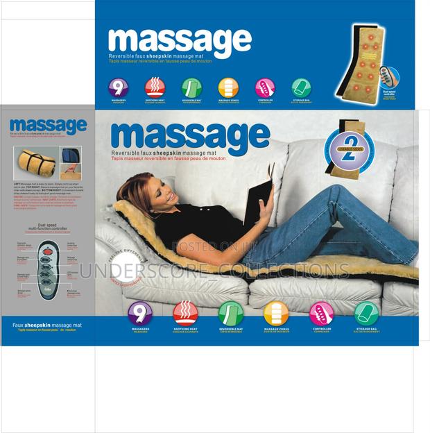 Fasten Healing With Massage Mattress With Heating Option - main view