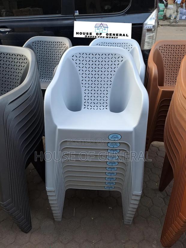 Gray Plastic Chair Mix Colours Available - main view