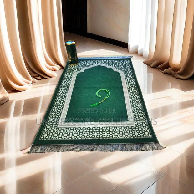 Adults Muslim Prayer Mats With Tashbihi N Storage - main view