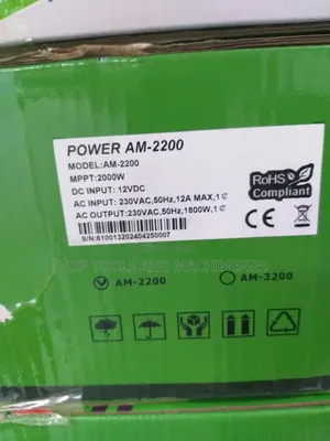 Amizar Am2200 12vdc 2kva Hybrid Solar Inverter