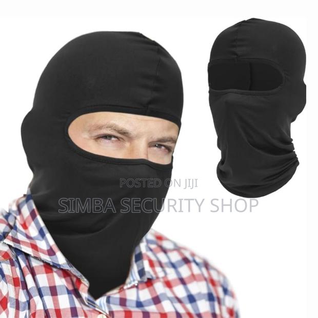 Black Balaclava Ski Mask Full Face Cover Monkey Cap Ninja - main view