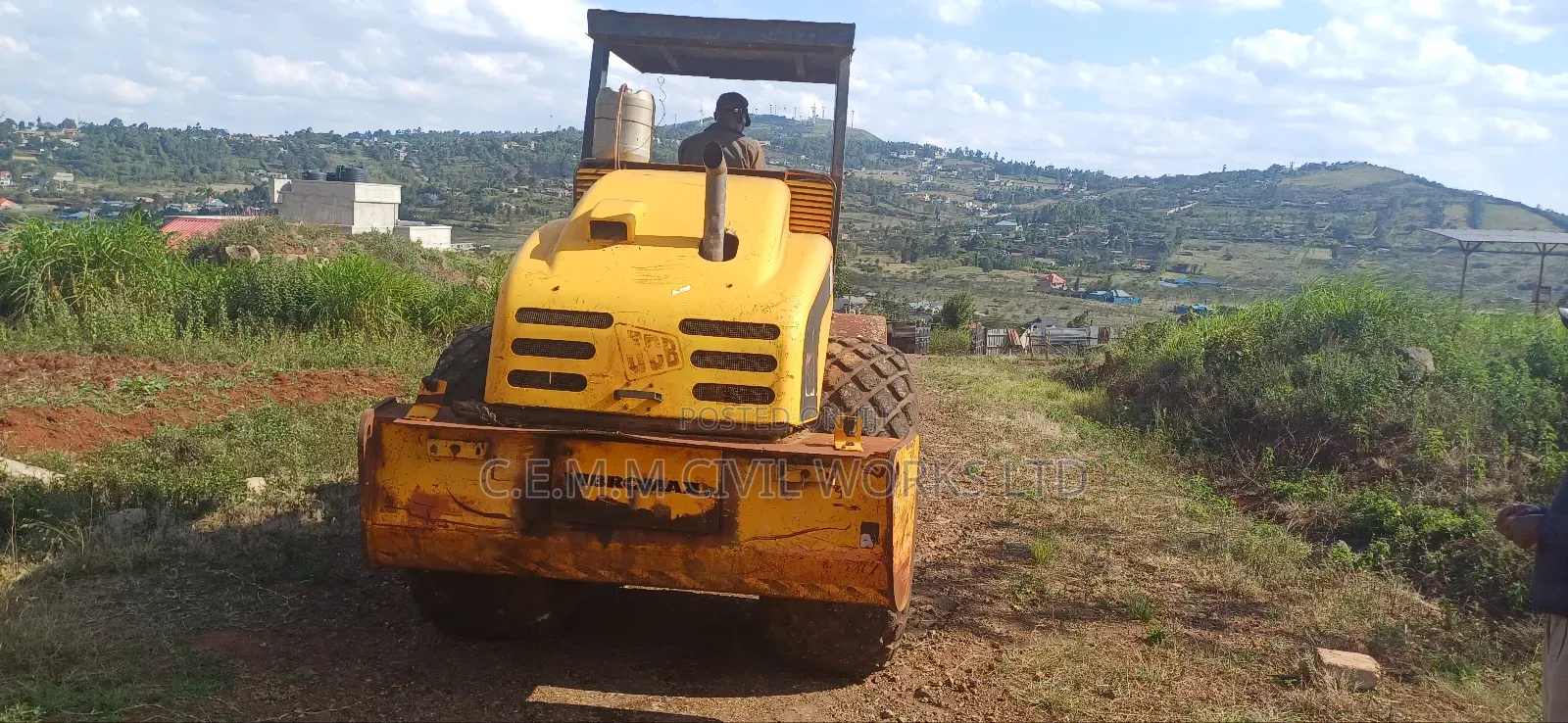 Single Drum Roller/Compactor For Hire