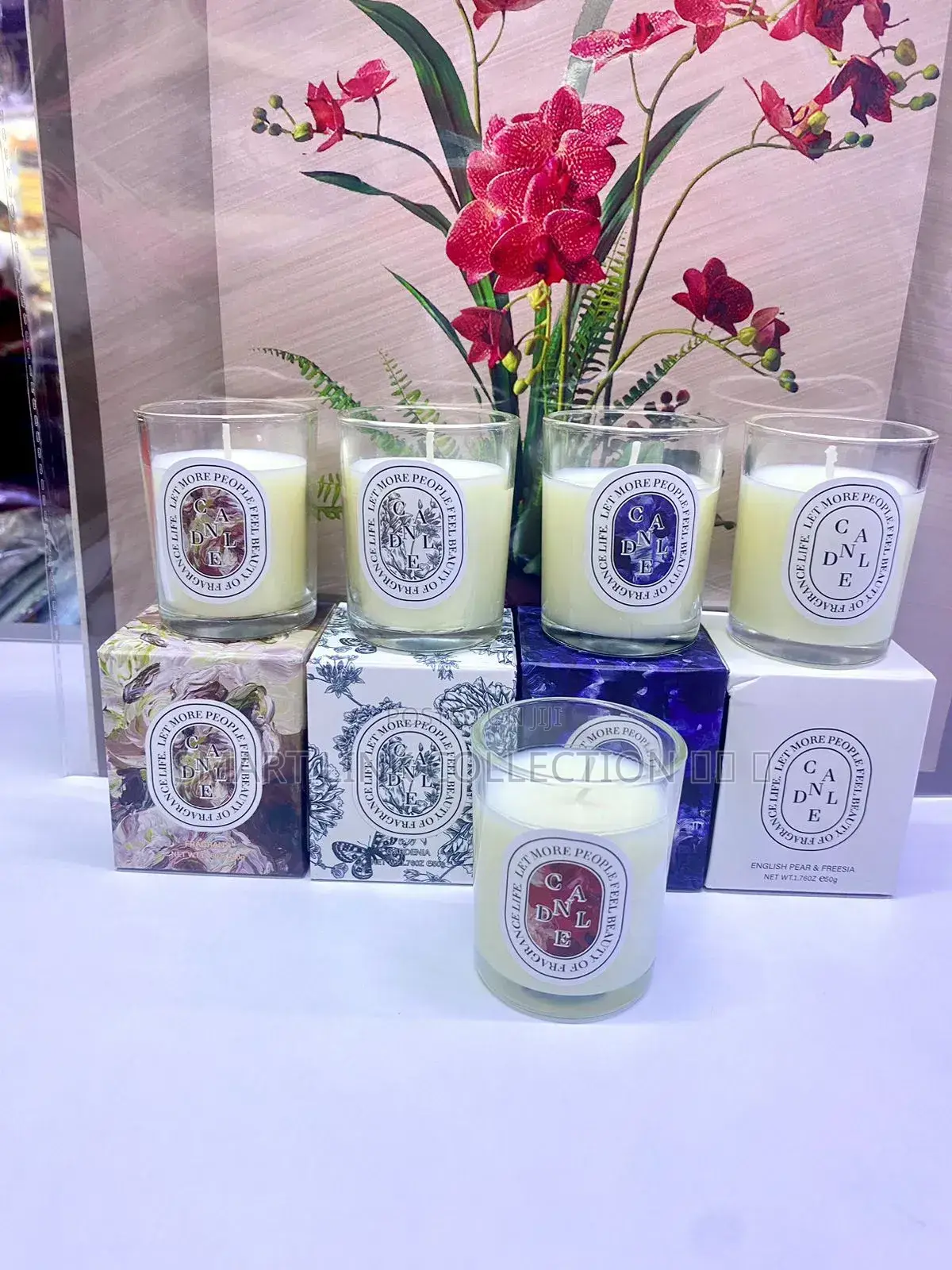 Botanical Sweet Scented Aromatherapy Candles