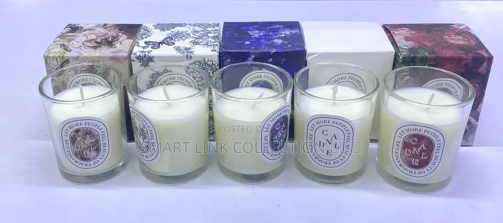 Botanical Sweet Scented Aromatherapy Candles